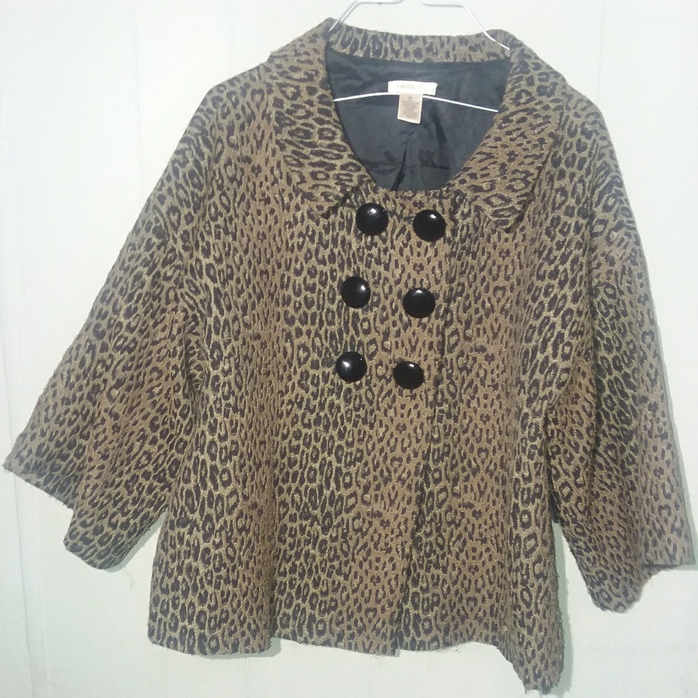 Harold's cheetah print jacket